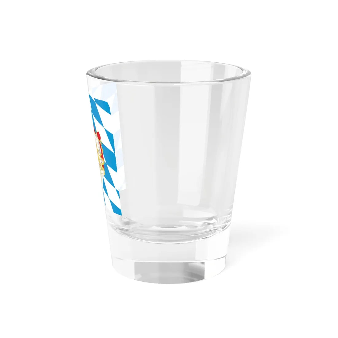 Royal Standard of the King of Bavaria 1835-1914 (Germany) Shot Glass 1.5oz - Go Mug Yourself