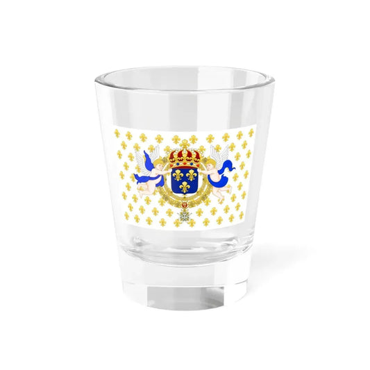 Royal Standard of the King of France (France) Shot Glass 1.5oz 1.5oz - Go Mug Yourself