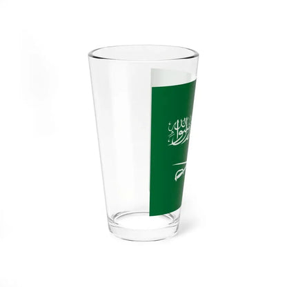 Royal Standard of the King of Saudi Arabia 1953-1964 (Saudi Arabia) Pint Glass 16oz - Go Mug Yourself