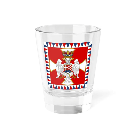 Royal Standard of the King of Yugoslavia 1937-1941 (Yugoslavia) Shot Glass 1.5oz 1.5oz - Go Mug Yourself