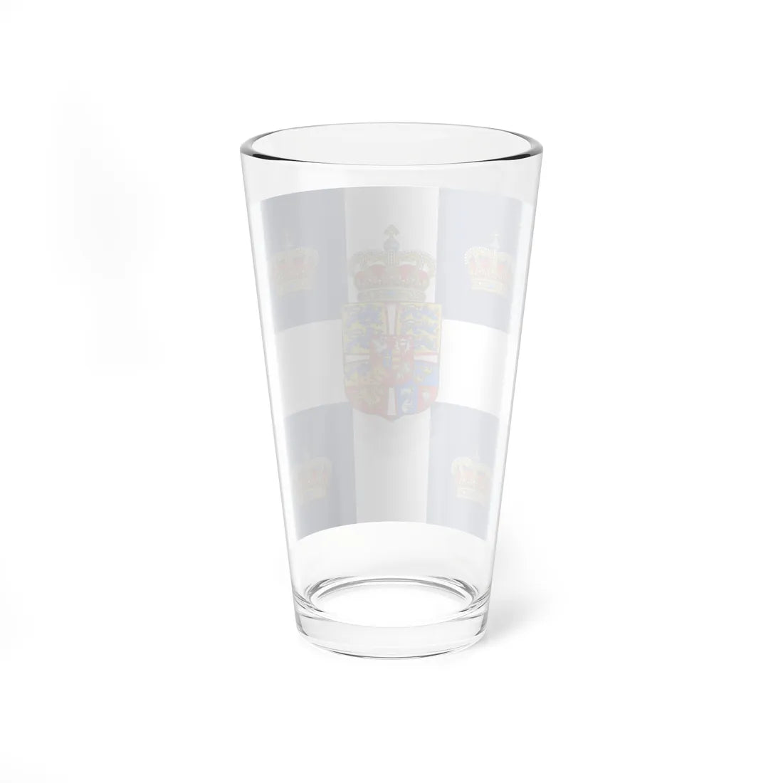 Royal Standard of the Kingdom of Greece 1936-1967 (Greece) Pint Glass 16oz - Go Mug Yourself
