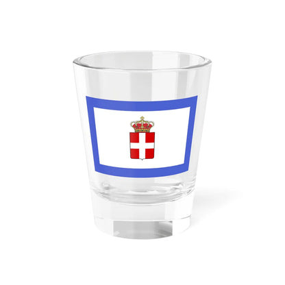 Royal standard of the Kingdom of Sardinia 1834 - 1848 (Italy) Shot Glass 1.5oz 1.5oz - Go Mug Yourself