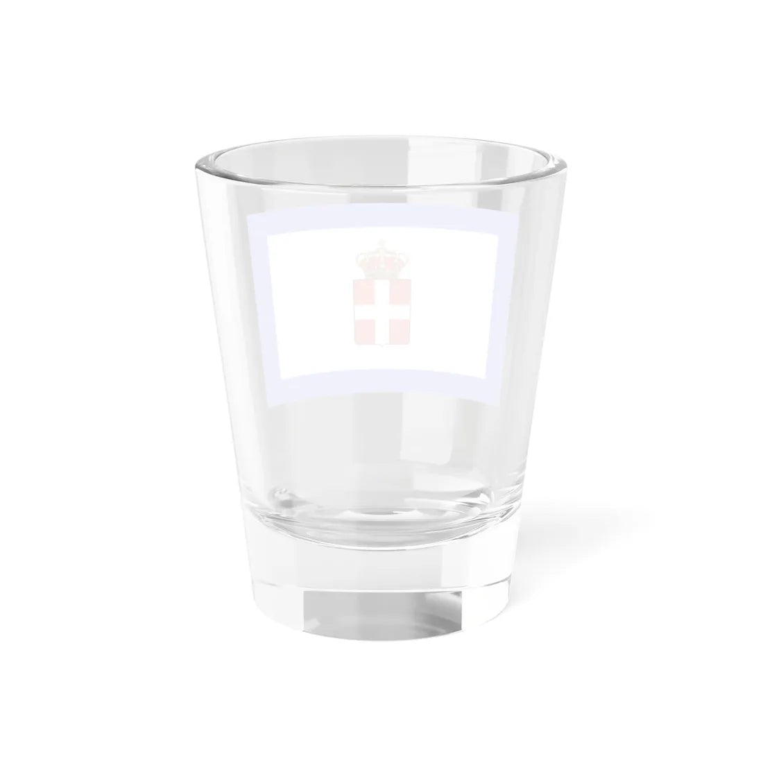 Royal standard of the Kingdom of Sardinia 1834 - 1848 (Italy) Shot Glass 1.5oz - Go Mug Yourself