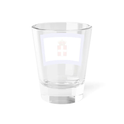 Royal standard of the Kingdom of Sardinia 1834 - 1848 (Italy) Shot Glass 1.5oz - Go Mug Yourself
