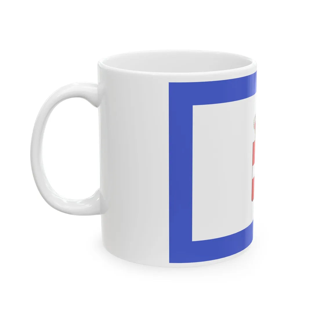Royal standard of the Kingdom of Sardinia 1834 - 1848 (Italy) White Coffee Mug - Go Mug Yourself