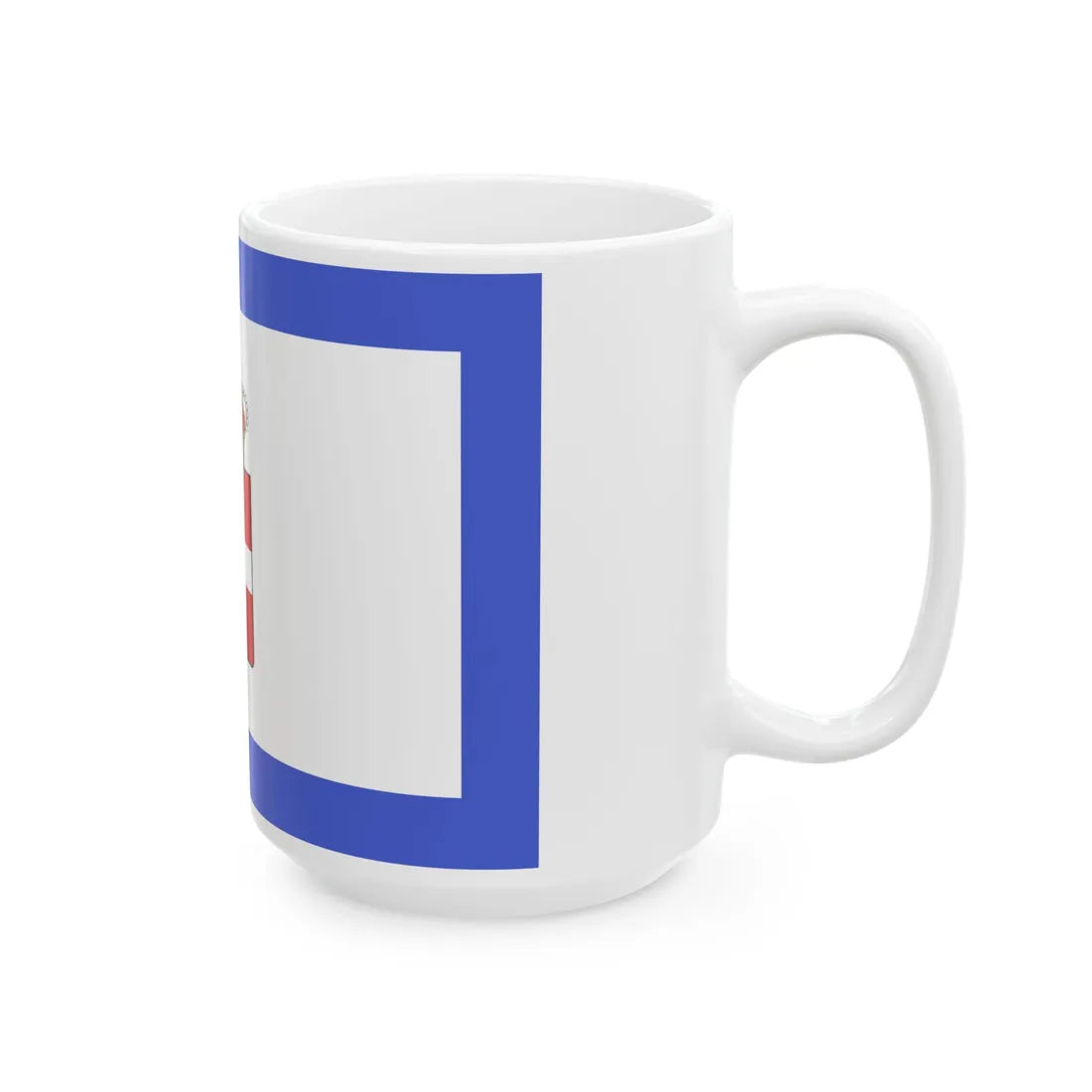 Royal standard of the Kingdom of Sardinia 1834 - 1848 (Italy) White Coffee Mug - Go Mug Yourself