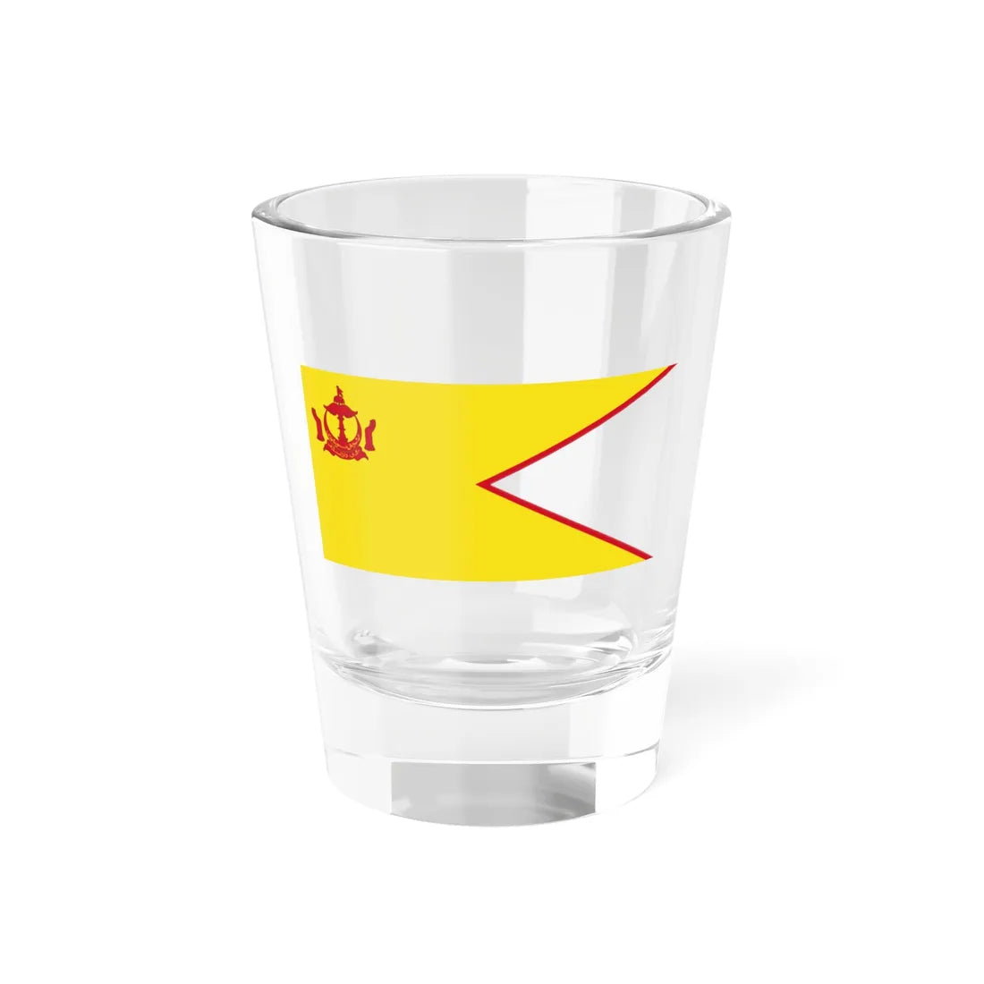 Royal Standard of the Non-Gahara Child of the Sultan of Brunei (Brunei) Shot Glass 1.5oz 1.5oz - Go Mug Yourself