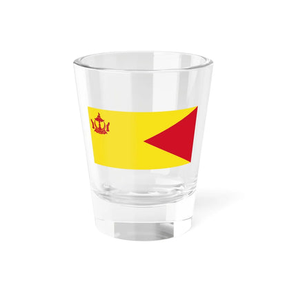 Royal Standard of the Non-Gahara Grandchild of the Sultan of Brunei (Brunei) Shot Glass 1.5oz 1.5oz - Go Mug Yourself