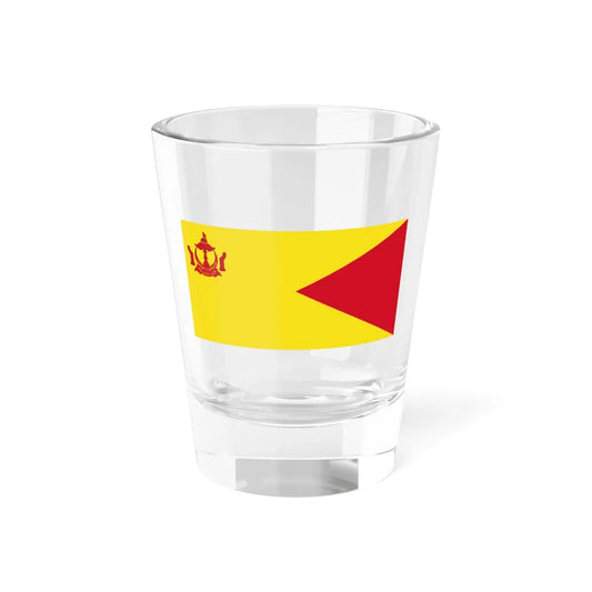 Royal Standard of the Non-Gahara Grandchild of the Sultan of Brunei (Brunei) Shot Glass 1.5oz 1.5oz - Go Mug Yourself