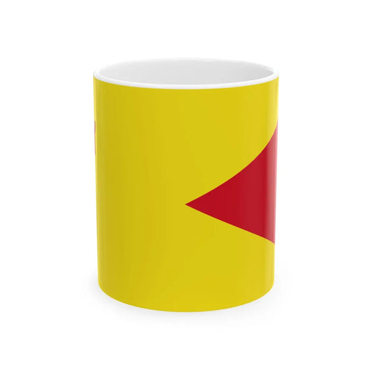 Royal Standard of the Non-Gahara Grandchild of the Sultan of Brunei (Brunei) White Coffee Mug 11oz - Go Mug Yourself