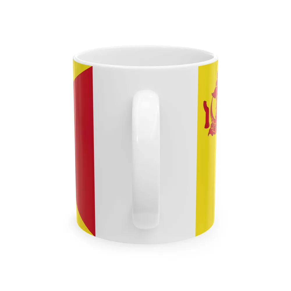 Royal Standard of the Non-Gahara Grandchild of the Sultan of Brunei (Brunei) White Coffee Mug - Go Mug Yourself