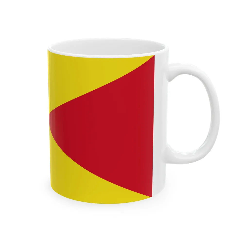Royal Standard of the Non-Gahara Grandchild of the Sultan of Brunei (Brunei) White Coffee Mug - Go Mug Yourself