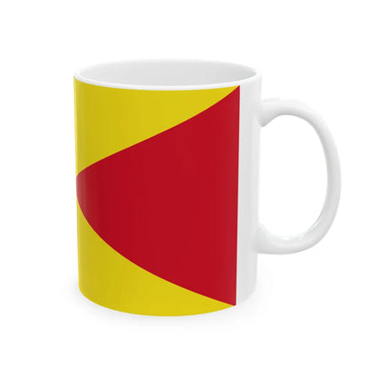 Royal Standard of the Non-Gahara Grandchild of the Sultan of Brunei (Brunei) White Coffee Mug - Go Mug Yourself