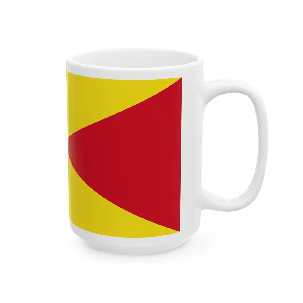 Royal Standard of the Non-Gahara Grandchild of the Sultan of Brunei (Brunei) White Coffee Mug - Go Mug Yourself