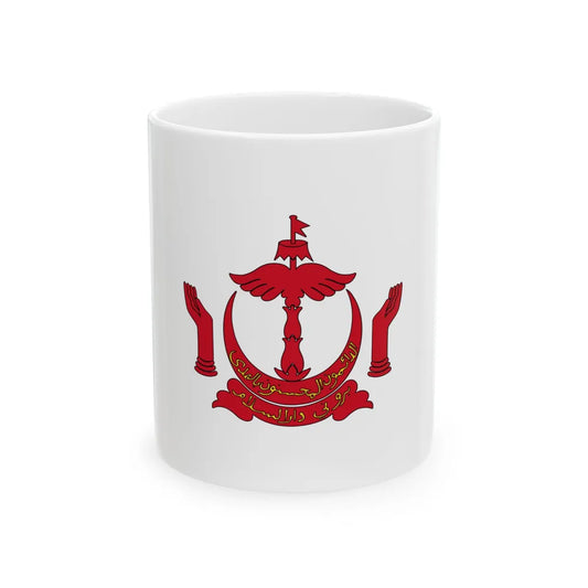 Royal Standard of the Pengiran Bendahara Non-Gahara (Brunei) White Coffee Mug 11oz - Go Mug Yourself