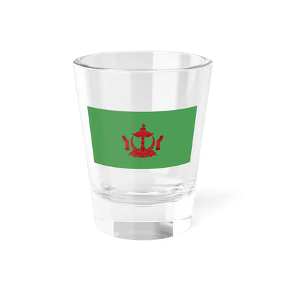 Royal Standard of the Pengiran Di-Gadong Non-Gahara (Brunei) Shot Glass 1.5oz 1.5oz - Go Mug Yourself