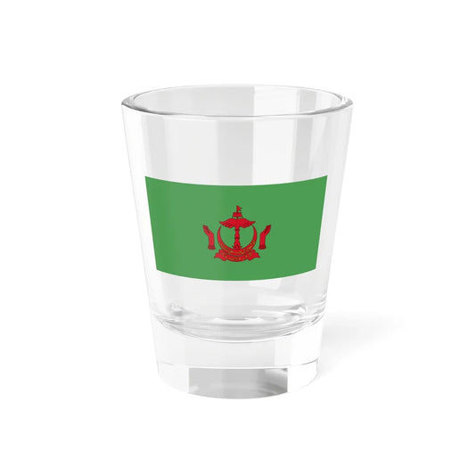 Royal Standard of the Pengiran Di-Gadong Non-Gahara (Brunei) Shot Glass 1.5oz 1.5oz - Go Mug Yourself