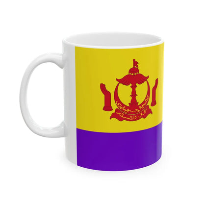 Royal Standard of the Pengiran Maharaja Lela Sahibul Kahar (Brunei) White Coffee Mug - Go Mug Yourself