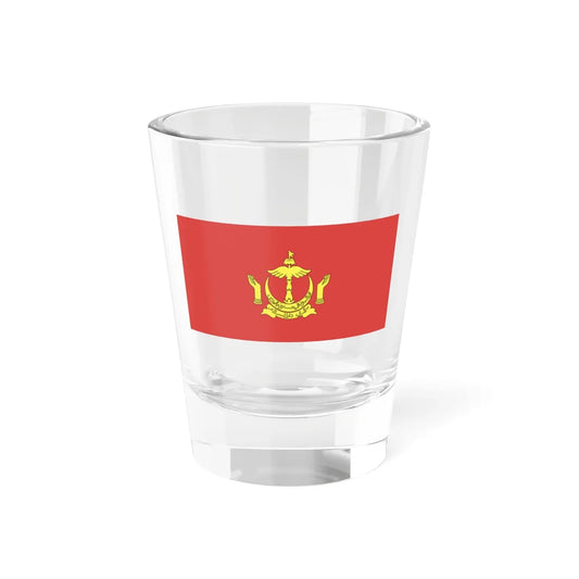 Royal Standard of the Pengiran Temenggong Non-Gahara (Brunei) Shot Glass 1.5oz 1.5oz - Go Mug Yourself