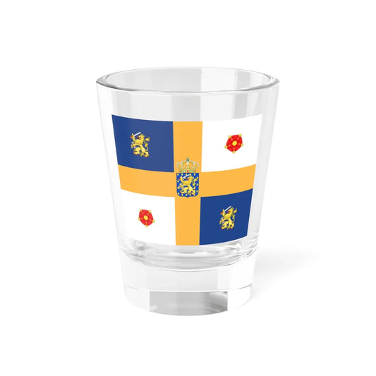 Royal Standard of the Prince Consort of the Netherlands 1948-1980 (Netherlands) Shot Glass 1.5oz 1.5oz - Go Mug Yourself
