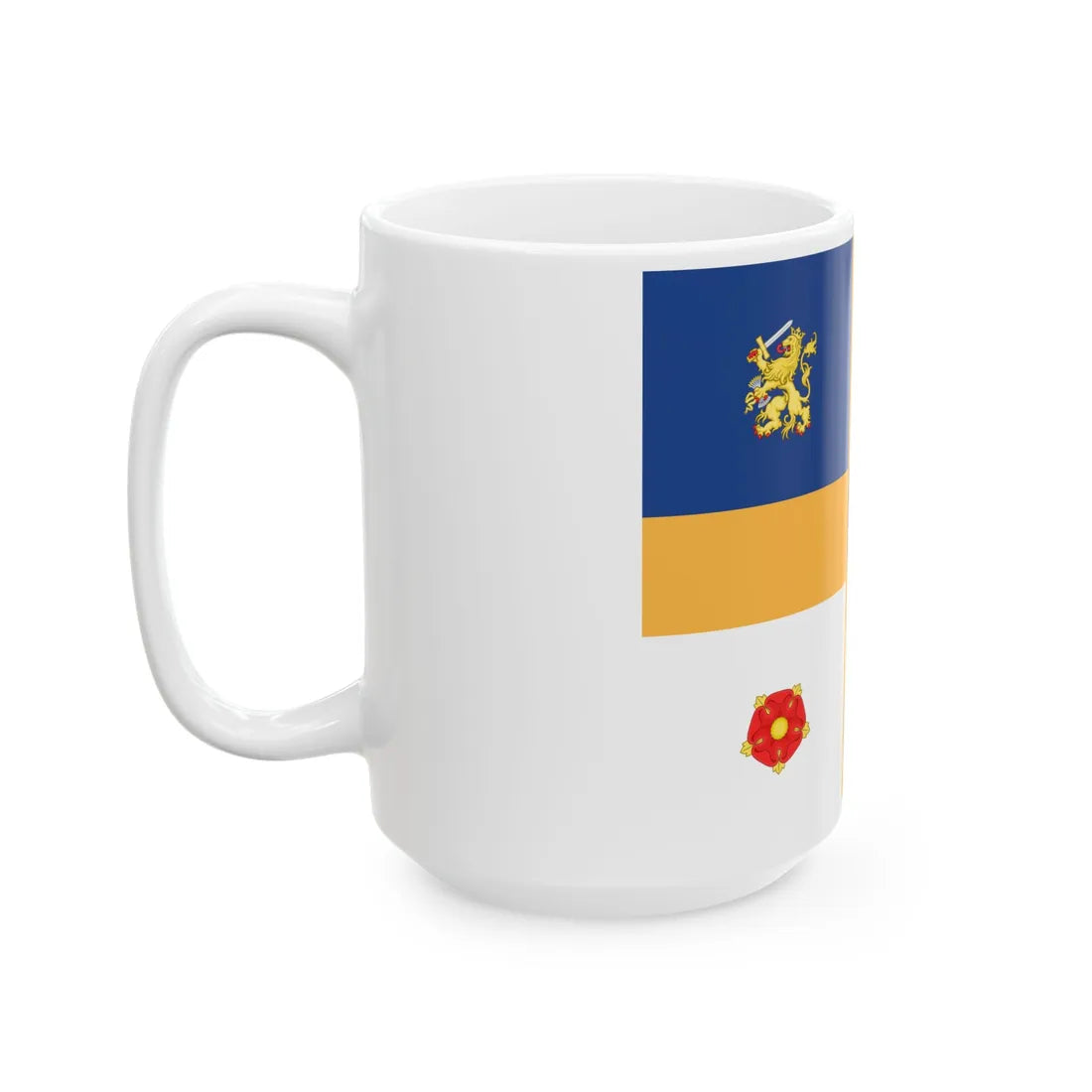 Royal Standard of the Prince Consort of the Netherlands 1948-1980 (Netherlands) White Coffee Mug - Go Mug Yourself