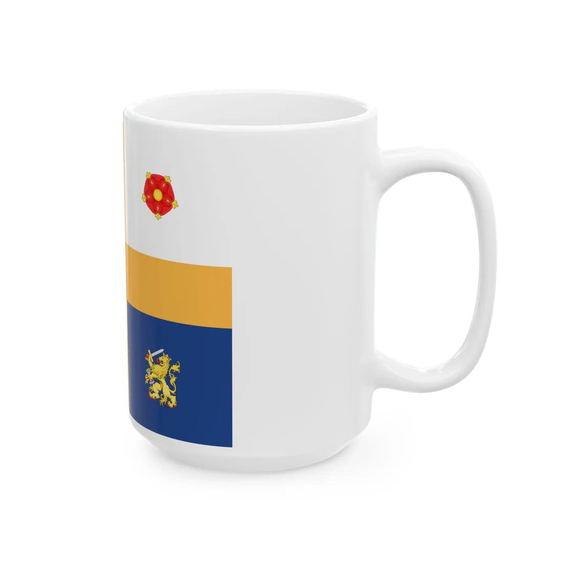 Royal Standard of the Prince Consort of the Netherlands 1948-1980 (Netherlands) White Coffee Mug - Go Mug Yourself
