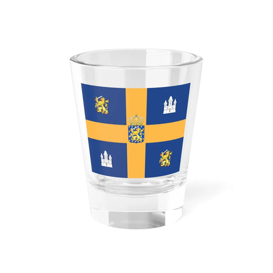 Royal Standard of the Prince Consort of the Netherlands 1980-2002 (Netherlands) Shot Glass 1.5oz 1.5oz - Go Mug Yourself