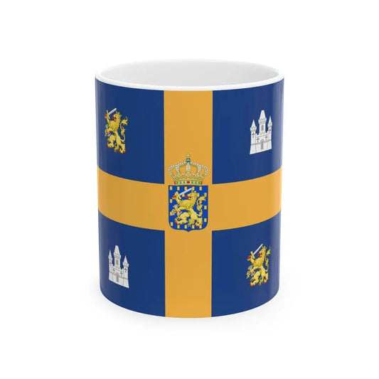 Royal Standard of the Prince Consort of the Netherlands 1980-2002 (Netherlands) White Coffee Mug 11oz - Go Mug Yourself
