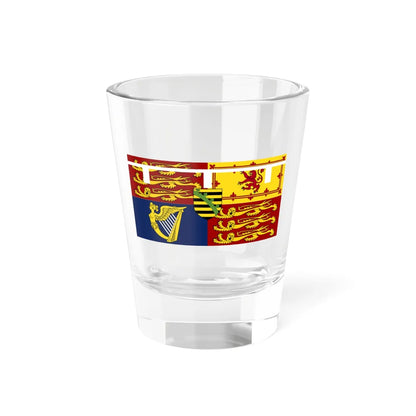 Royal Standard of the Prince of Wales 1859-1917 (United Kingdom) Shot Glass 1.5oz 1.5oz - Go Mug Yourself