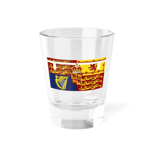 Royal Standard of the Prince of Wales (Canada) Shot Glass 1.5oz 1.5oz - Go Mug Yourself