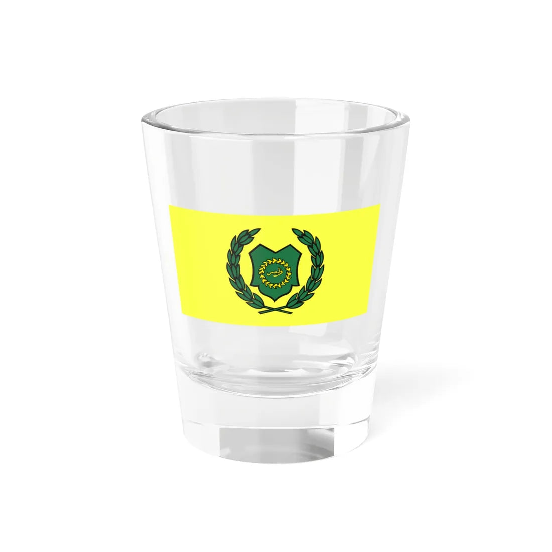 Royal Standard of the Raja of Perlis (Malaysia) Shot Glass 1.5oz 1.5oz - Go Mug Yourself