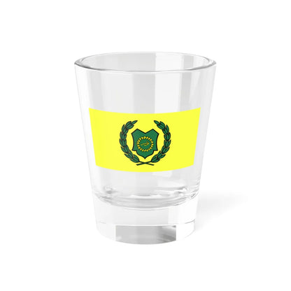 Royal Standard of the Raja of Perlis (Malaysia) Shot Glass 1.5oz 1.5oz - Go Mug Yourself