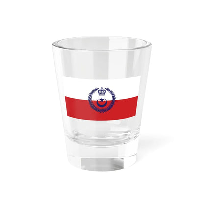 Royal Standard of the Regent of Kelantan pre Sultan Muhammad V (Malaysia) Shot Glass 1.5oz 1.5oz - Go Mug Yourself