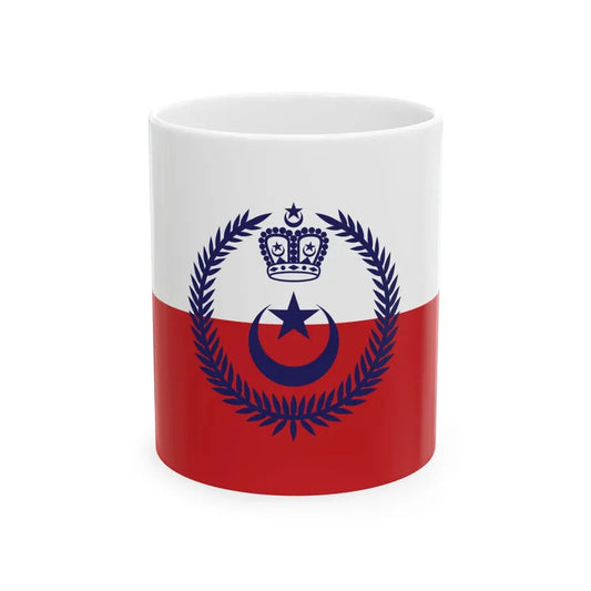Royal Standard of the Regent of Kelantan pre Sultan Muhammad V (Malaysia) White Coffee Mug 11oz - Go Mug Yourself