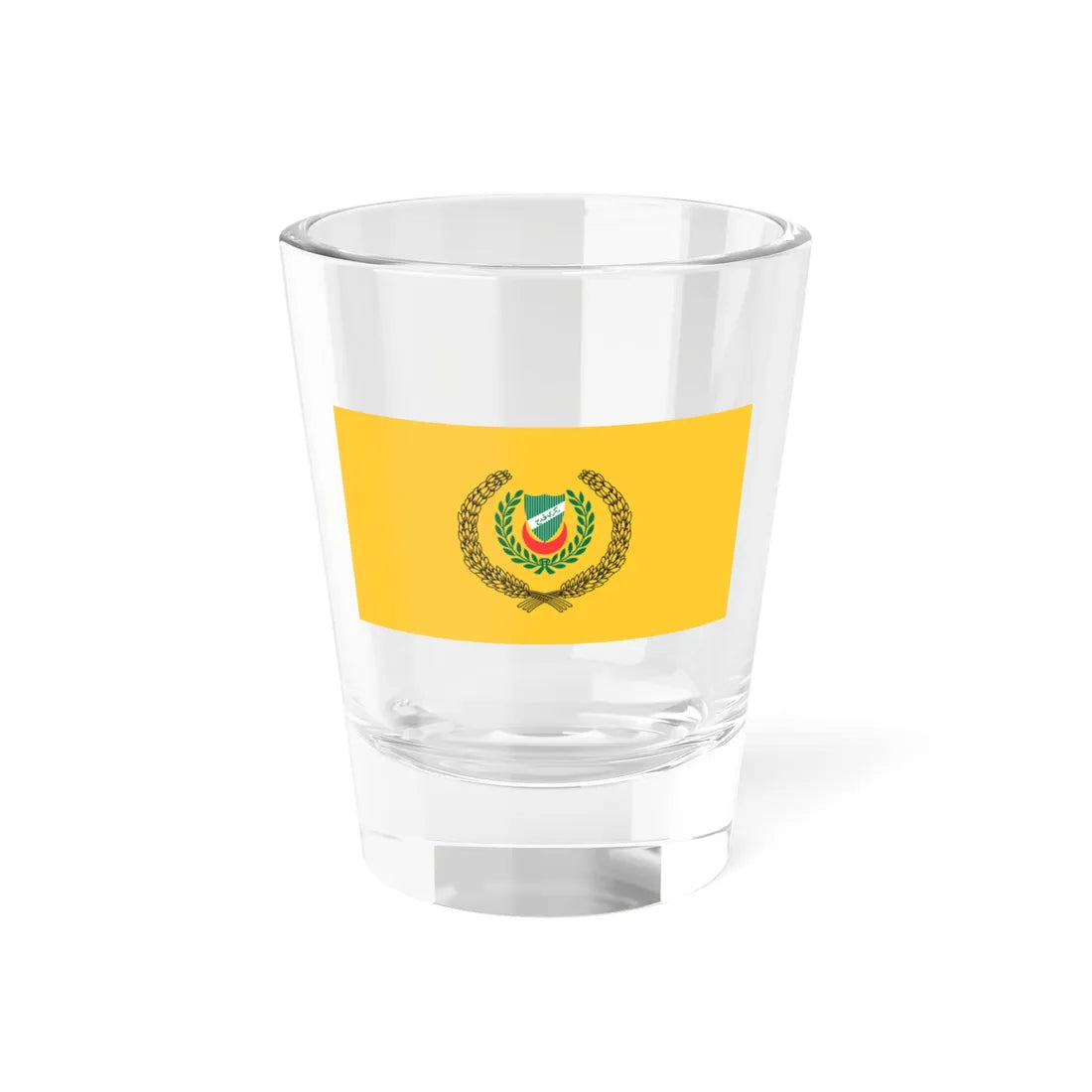 Royal Standard of the Sultan of Kedah (Malaysia) Shot Glass 1.5oz 1.5oz - Go Mug Yourself