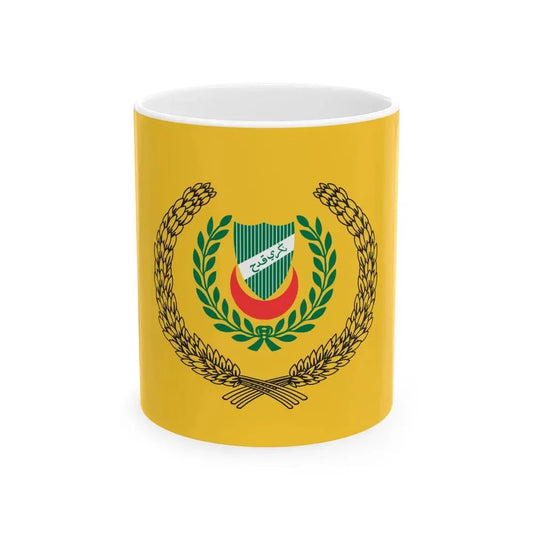Royal Standard of the Sultan of Kedah (Malaysia) White Coffee Mug 11oz - Go Mug Yourself