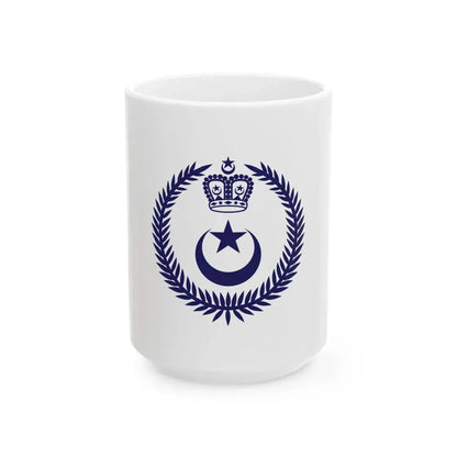 Royal Standard of the Sultan of Kelantan (Malaysia) White Coffee Mug 15oz - Go Mug Yourself