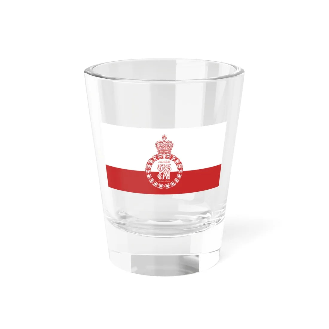 Royal Standard of the Sultan of Kelantan Sultan Muhammad V (Malaysia) Shot Glass 1.5oz 1.5oz - Go Mug Yourself
