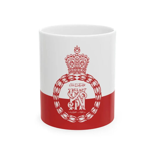 Royal Standard of the Sultan of Kelantan Sultan Muhammad V (Malaysia) White Coffee Mug 11oz - Go Mug Yourself