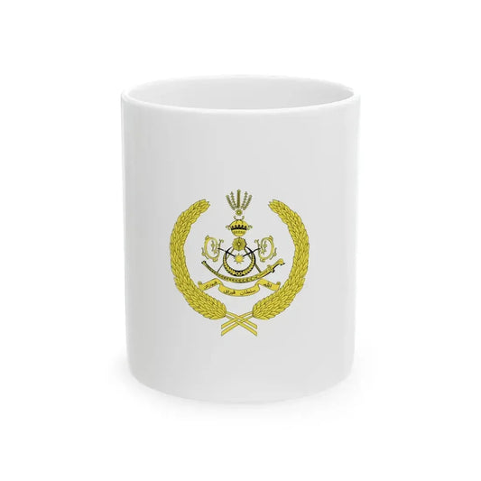 Royal Standard of the Sultan of Perak 1985 - 2014 (Malaysia) White Coffee Mug 11oz - Go Mug Yourself