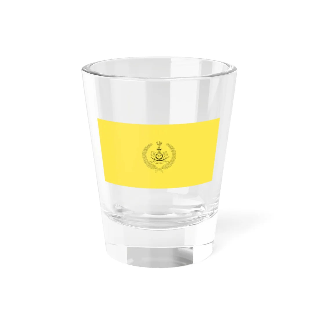 Royal Standard of the Sultan of Perak (Malaysia) Shot Glass 1.5oz 1.5oz - Go Mug Yourself