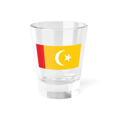 Royal Standard of the Tengku Permaisuri of Selangor (Malaysia) Shot Glass 1.5oz 1.5oz - Go Mug Yourself