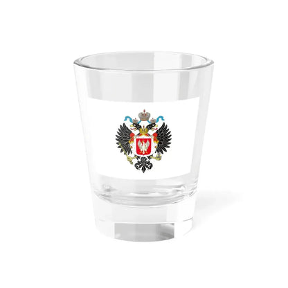 Royal Standard of the Tsar of Poland 1815-1830 (Poland) Shot Glass 1.5oz 1.5oz - Go Mug Yourself