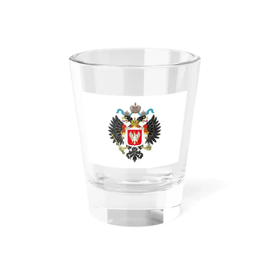 Royal Standard of the Tsar of Poland 1815-1830 (Poland) Shot Glass 1.5oz 1.5oz - Go Mug Yourself
