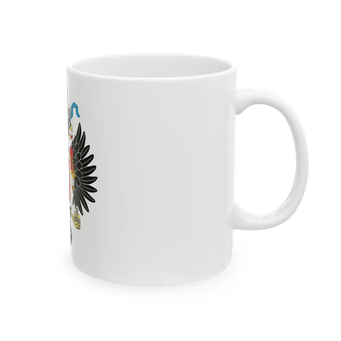Royal Standard of the Tsar of Poland 1815-1830 (Poland) White Coffee Mug - Go Mug Yourself