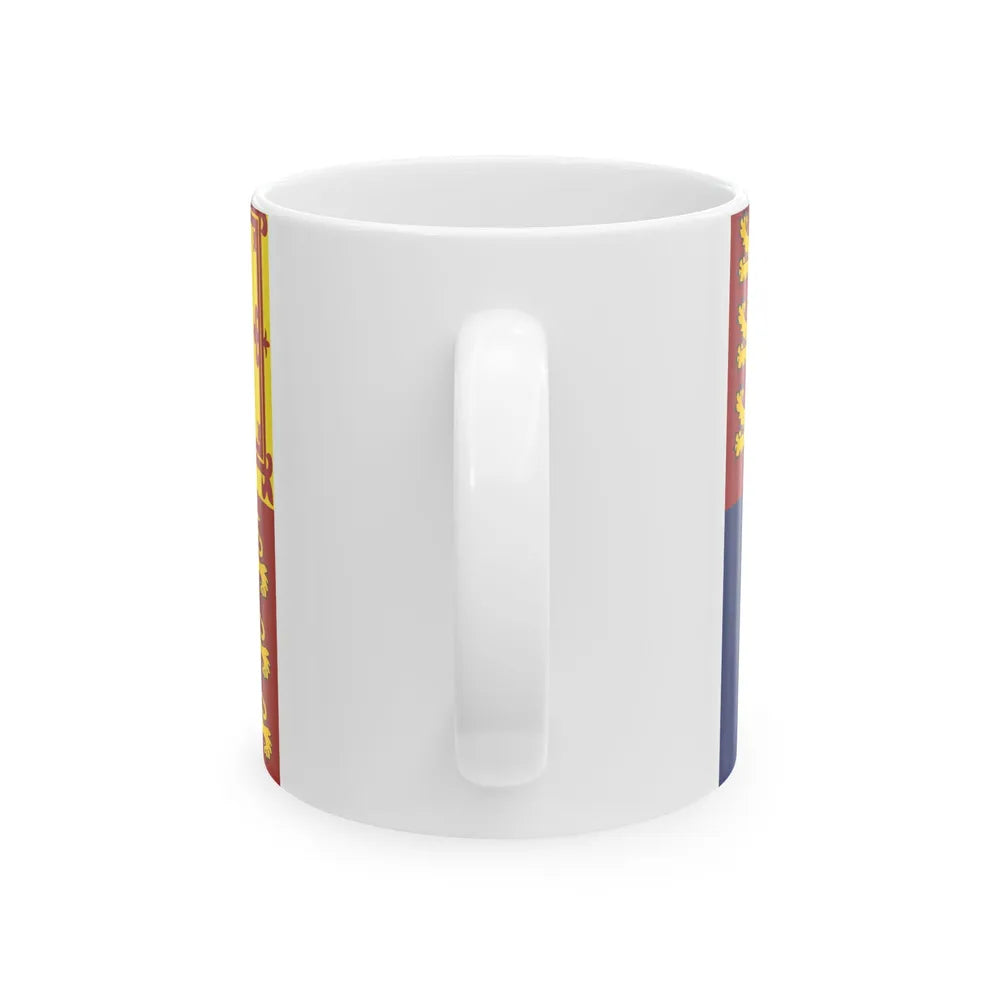 Royal Standard of the United Kingdom 1816-1837 (Germany) White Coffee Mug - Go Mug Yourself
