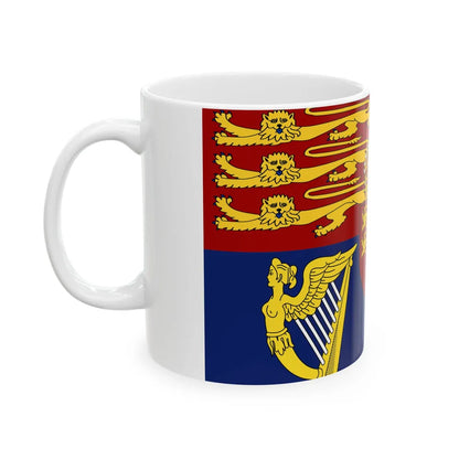 Royal Standard of the United Kingdom 1816-1837 (Germany) White Coffee Mug - Go Mug Yourself
