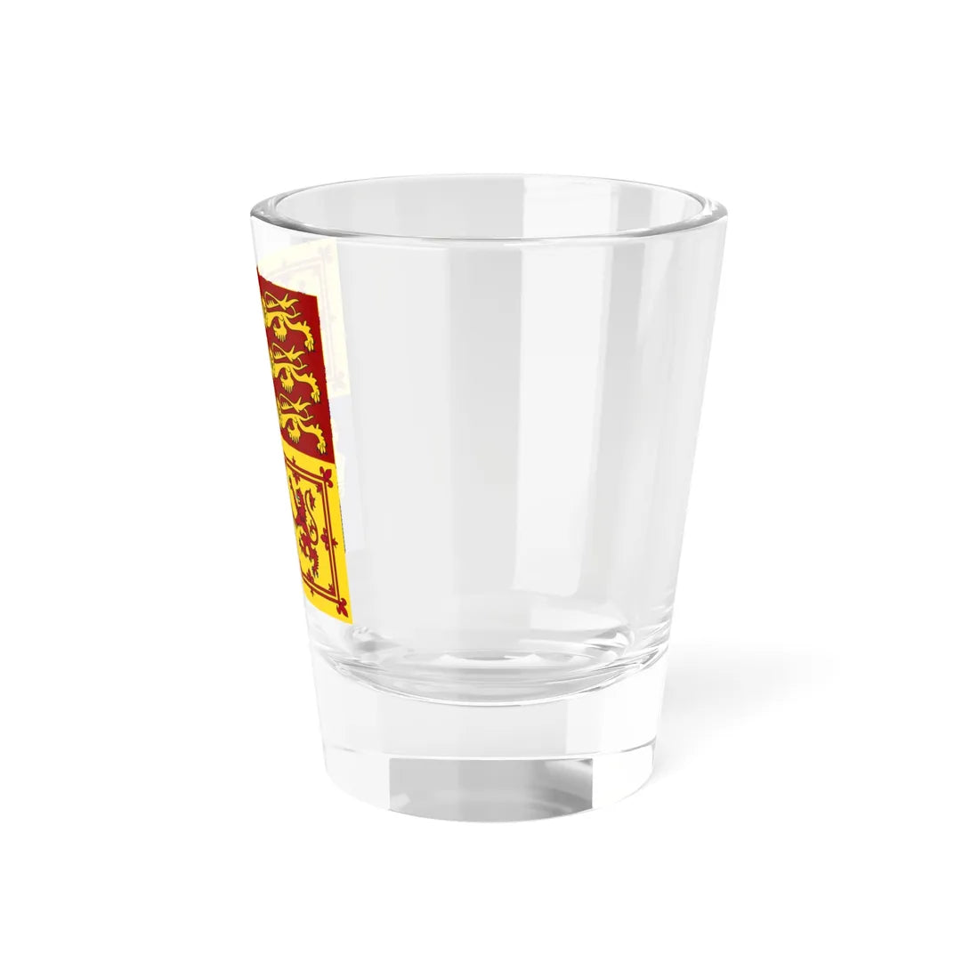 Royal Standard of the United Kingdom in Scotland 1-1 (Scotland) Shot Glass 1.5oz - Go Mug Yourself