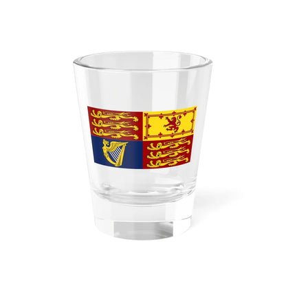 Royal Standard of the United Kingdom (United Kingdom) Shot Glass 1.5oz 1.5oz - Go Mug Yourself