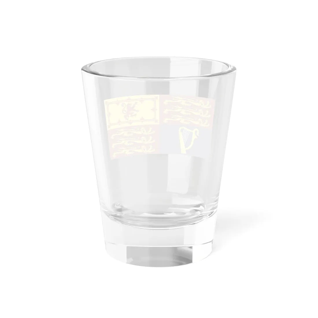 Royal Standard of the United Kingdom variant (United Kingdom) Shot Glass 1.5oz - Go Mug Yourself
